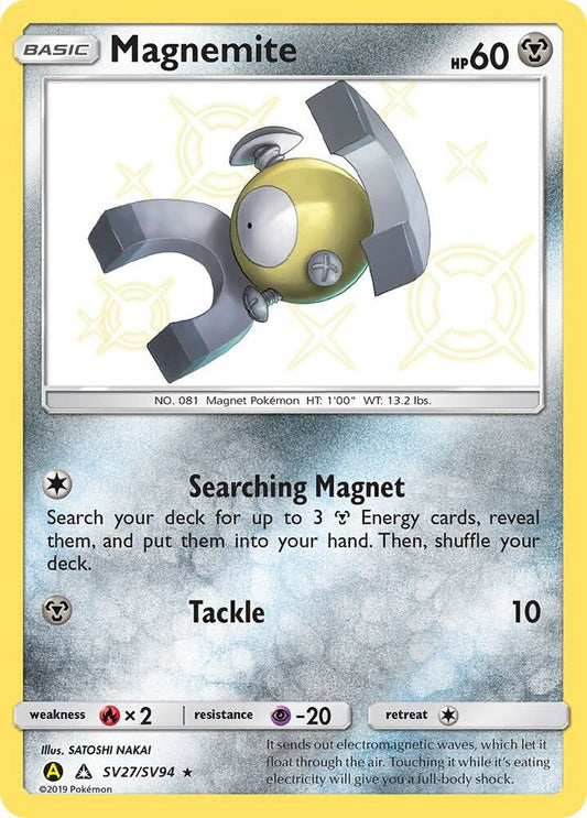 Pokemon Magnemite SV27 Hidden Fates