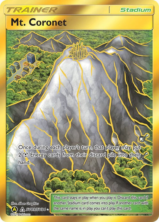 Pokemon Mt. Coronet SV89 Hidden Fates