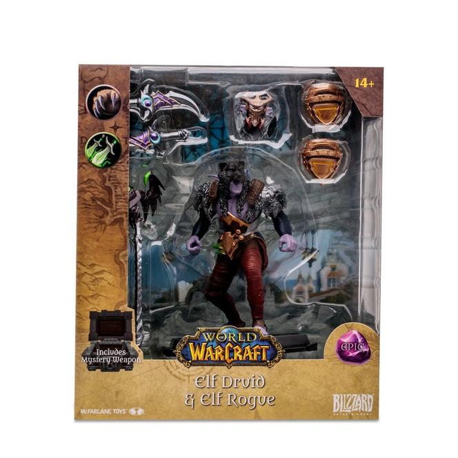 McFarlane Toys World of Warcraft Elf Druid & Elf Rogue (Epic) Statue
