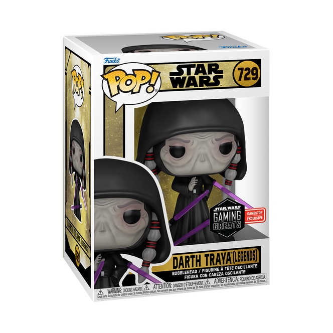 Funko Pop! Star Wars Darth Traya (Legends) #729 Gamestop Exclusive