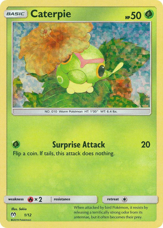Pokemon Caterpie 1/12 McDonald's Collection 2019