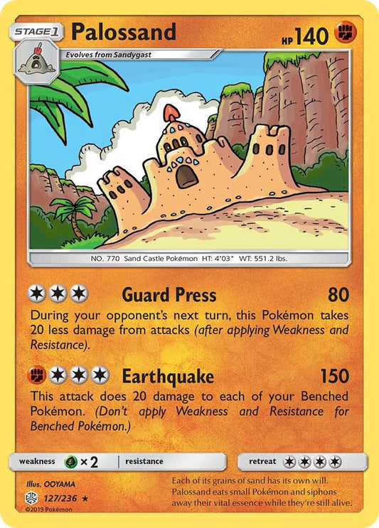 Pokemon Palossand 127/236 Cosmic Eclipse