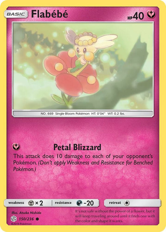 Pokemon Flabébé 150/236 Cosmic Eclipse