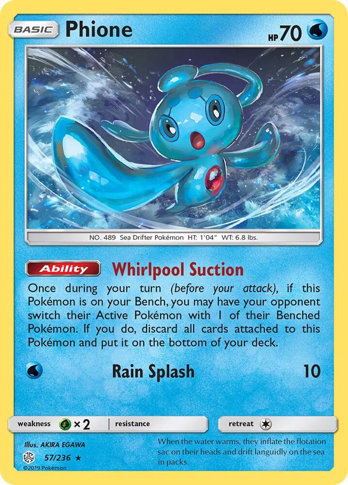 Pokemon Phione 57/236 Cosmic Eclipse