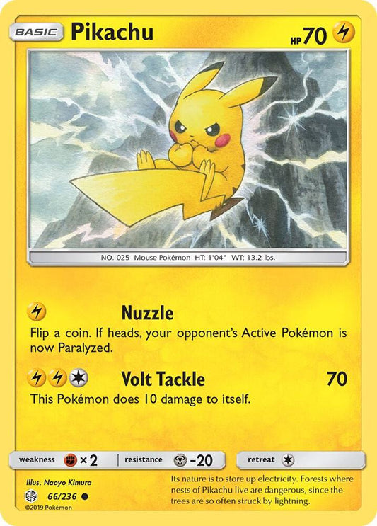 Pokemon Pikachu 66/236 Cosmic Eclipse