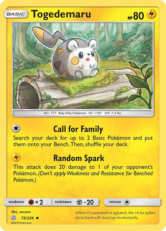 Pokemon Togedemaru 73/236 Cosmic Eclipse