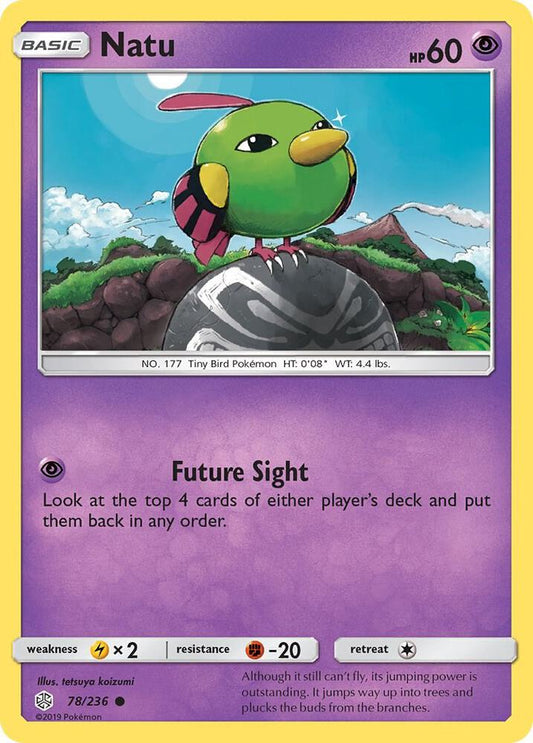 Pokemon Natu 78/236 Cosmic Eclipse