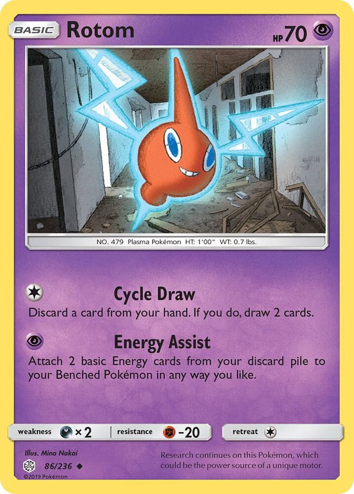 Pokemon Rotom 86/236 Cosmic Eclipse