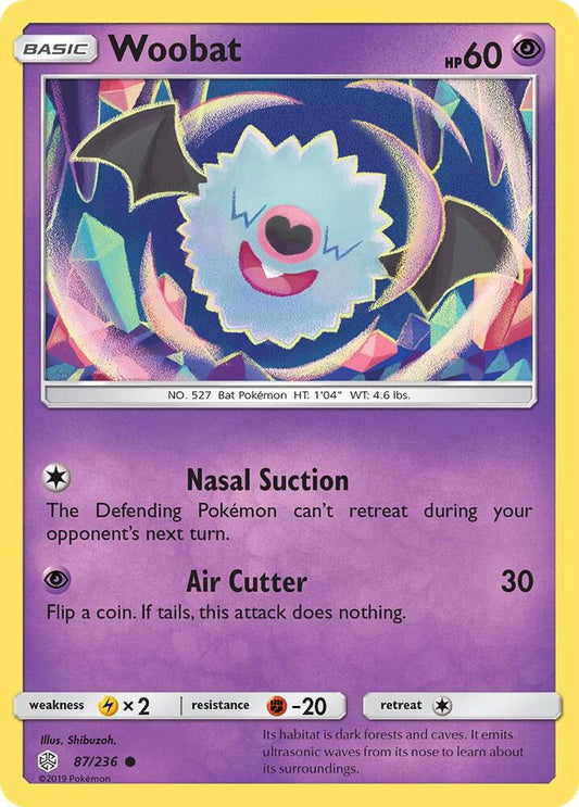 Pokemon Woobat 87/236 Cosmic Eclipse