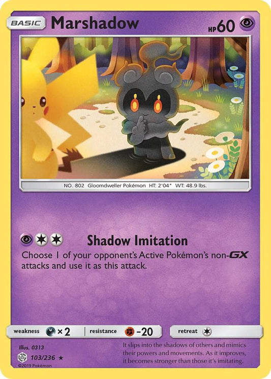 Pokemon Marshadow 103/236 Cosmic Eclipse