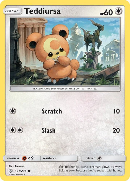 Pokemon Teddiursa 171/236 Cosmic Eclipse
