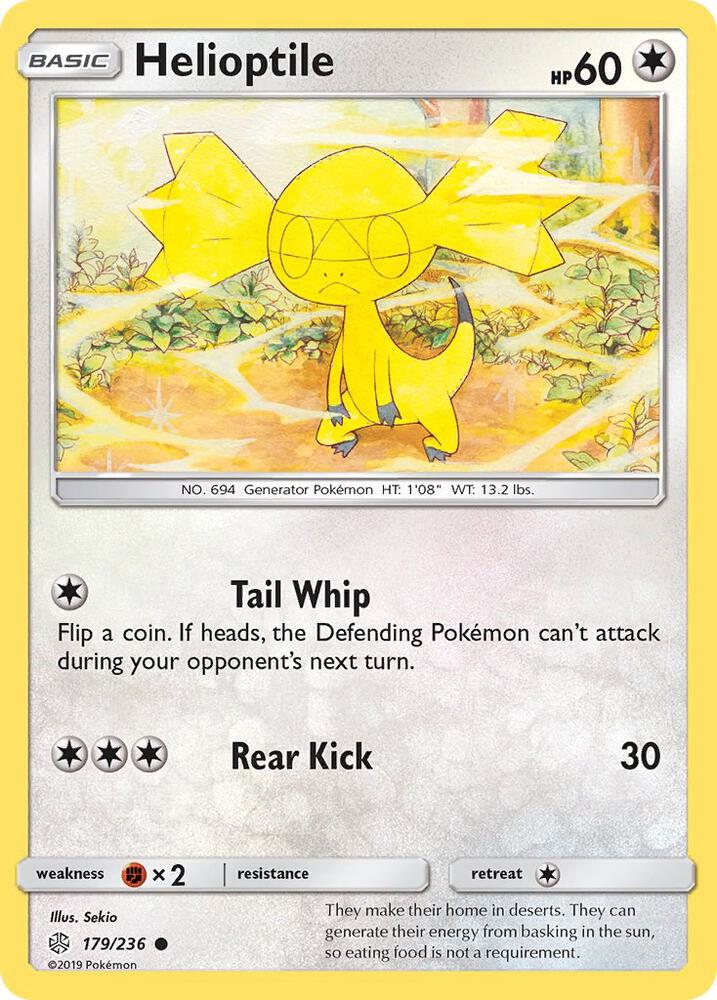 Pokemon Helioptile 179/236 Cosmic Eclipse