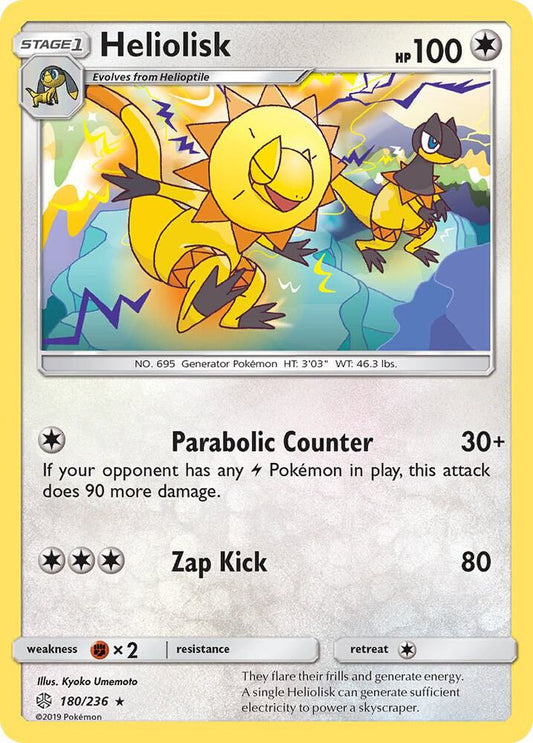 Pokemon Heliolisk 180/236 Cosmic Eclipse