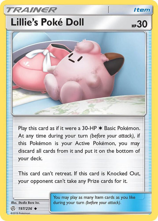 Pokemon Lillie's Poké Doll 197/236 Cosmic Eclipse
