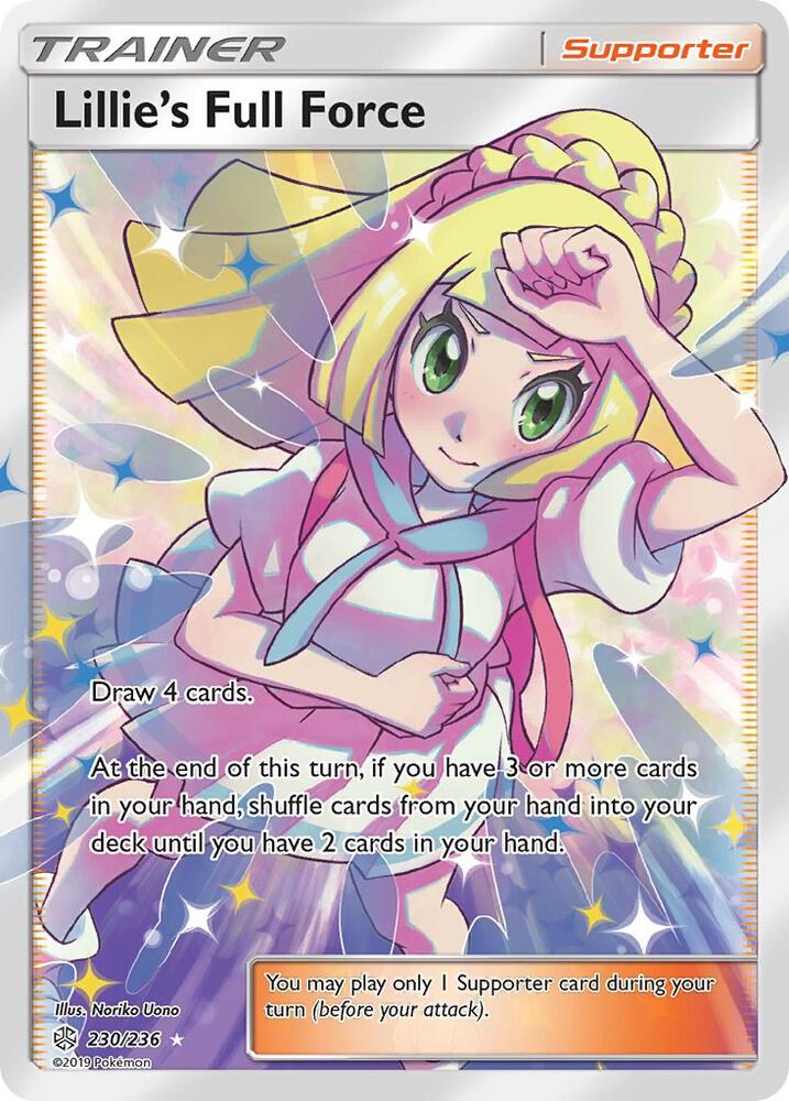 Pokemon Lillie's Full Force 230/236 Cosmic Eclipse