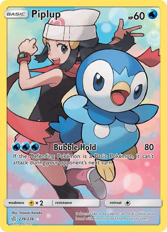 Pokemon Piplup 239/236 Cosmic Eclipse