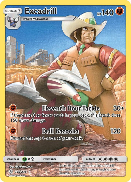 Pokemon Excadrill 246/236 Cosmic Eclipse
