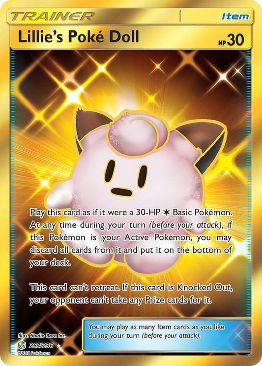 Pokemon Lillie's Poké Doll 267/236 Cosmic Eclipse