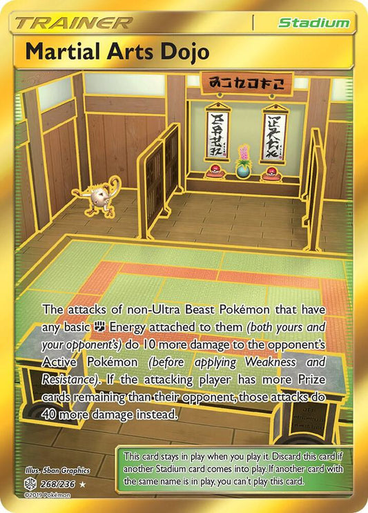 Pokemon Martial Arts Dojo 268/236 Cosmic Eclipse