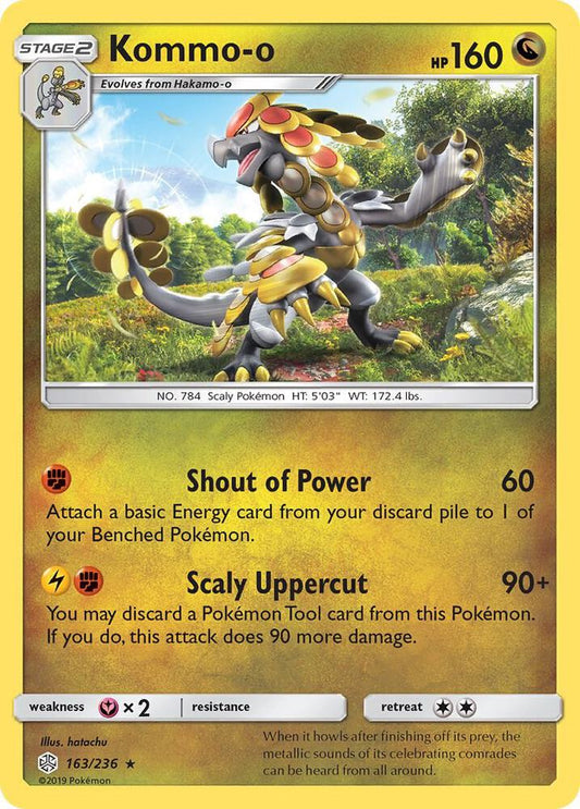 Pokemon Kommo-o 163/236 Cosmic Eclipse