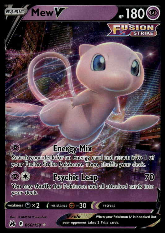 Pokemon TCG Mew V #060/159 Crown Zenith