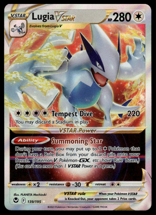 Pokemon TCG Lugia VSTAR #139/195 SWSH12: Silver Tempest