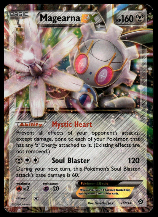 Pokemon TCG Magearna EX #75/114 XY - Steam Siege