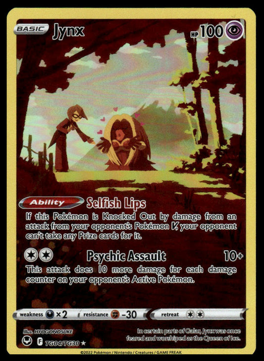 Pokemon TCG Jynx #TG04/TG30 SWSH12: Silver Tempest Trainer Gallery