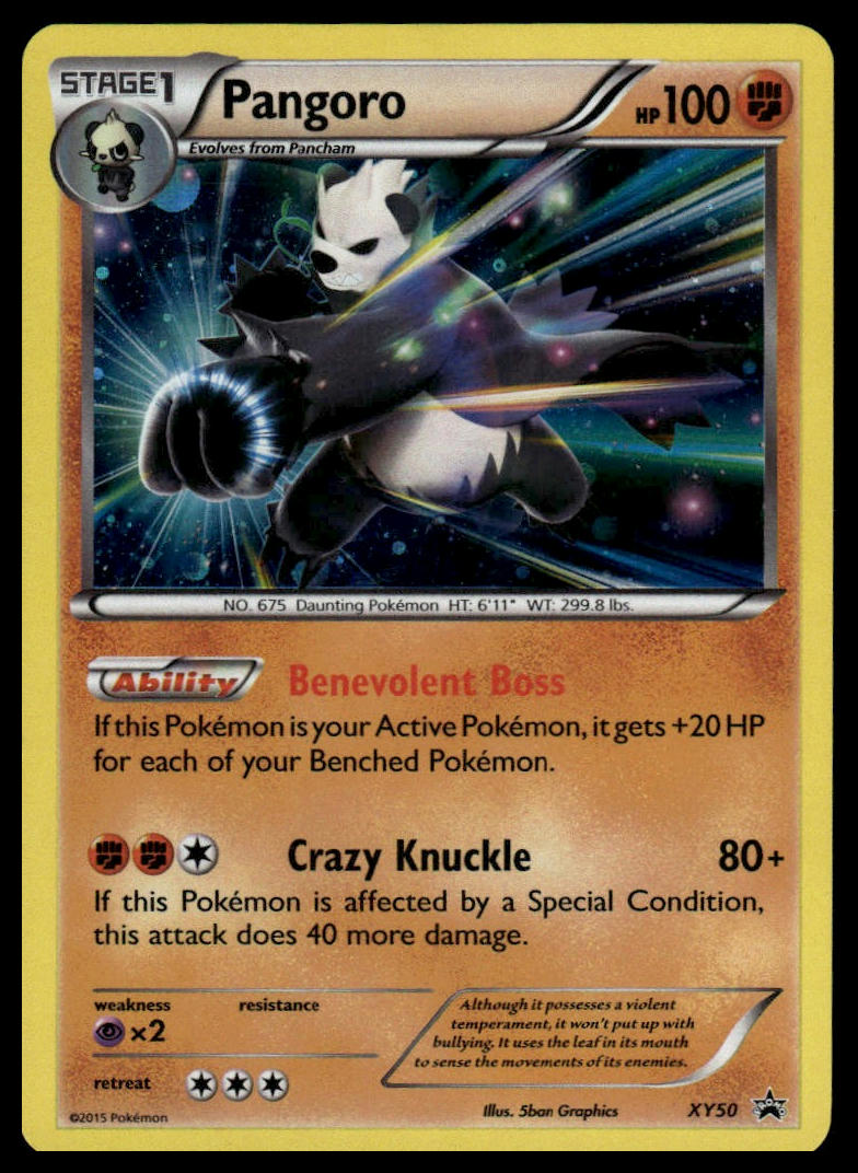 Pokemon TCG Pangoro #XY50 XY Promos