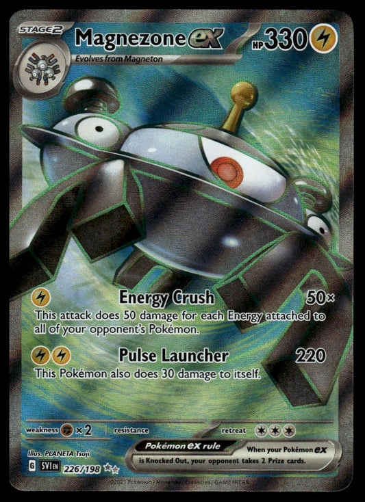 Pokemon TCG Magnezone ex #226/198 SV01: Scarlet & Violet Base Set
