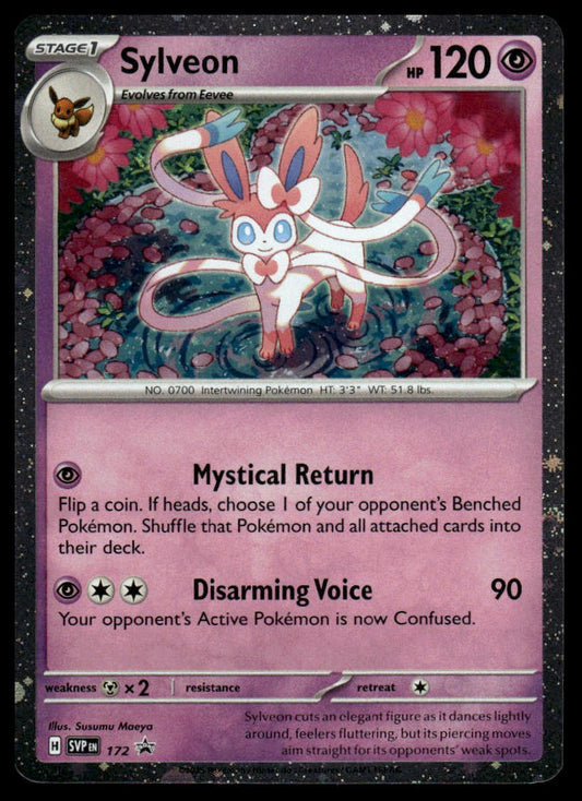 Pokemon TCG Sylveon #172 SV: Scarlet & Violet Promo Cards