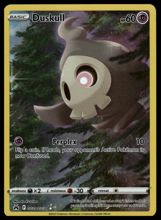 Pokemon TCG Duskull #GG28/GG70 Crown Zenith: Galarian Gallery