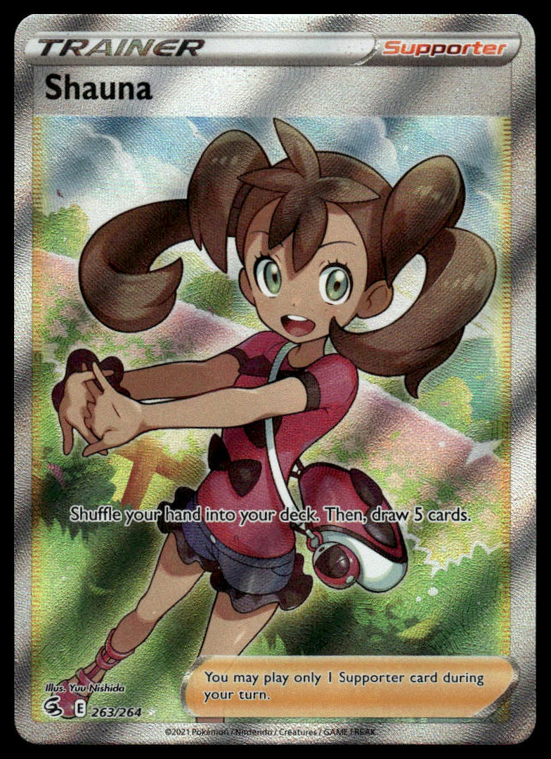 Pokemon TCG Shauna (Full Art) #263/264 SWSH08: Fusion Strike