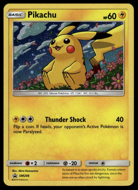 Pokemon TCG Pikachu #SM206 SM Promos