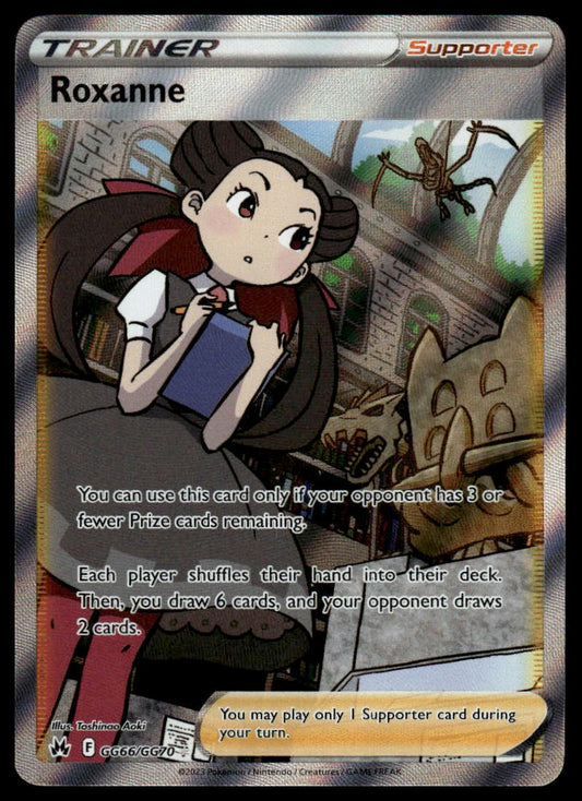 Pokemon TCG Roxanne #GG66/GG70 Crown Zenith: Galarian Gallery