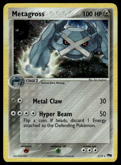Pokemon TCG Metagross #002/017 POP Series 1