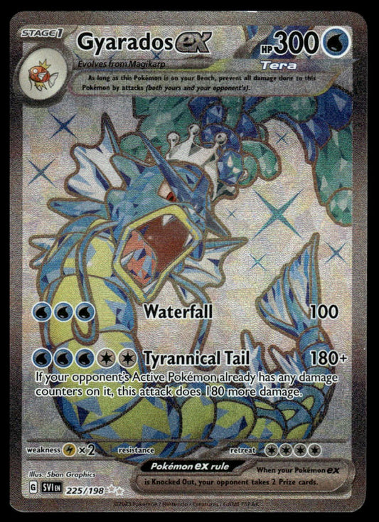 Pokemon TCG Gyarados ex #225/198 SV01: Scarlet & Violet Base Set