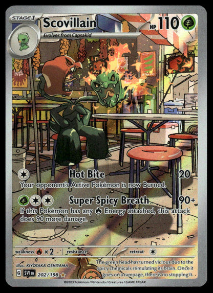 Pokemon TCG Scovillain #202/198 SV01: Scarlet & Violet Base Set