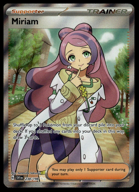 Pokemon TCG Miriam #238/198 SV01: Scarlet & Violet Base Set