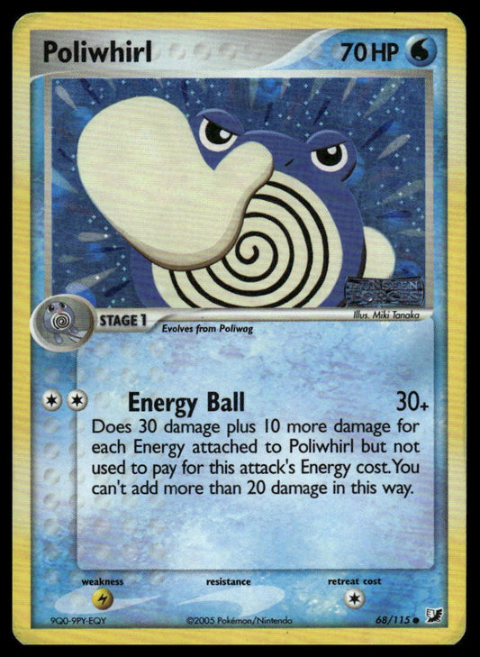 Pokemon TCG Poliwhirl #68/115 Unseen Forces