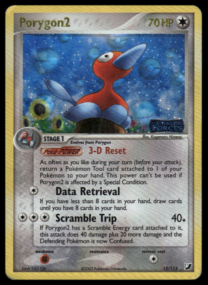 Pokemon TCG Porygon2 #12/115 Unseen Forces