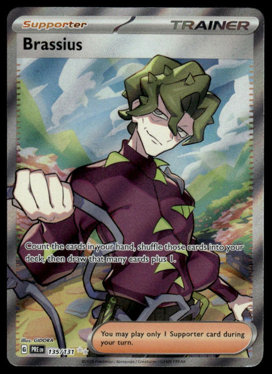 Pokemon TCG Brassius #135/131 SV: Prismatic Evolutions
