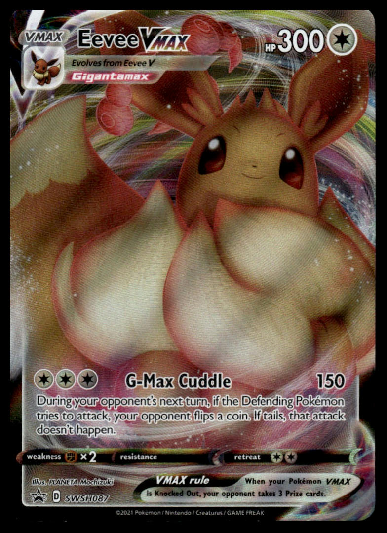 Pokemon TCG Eevee VMAX #SWSH087 SWSH: Sword & Shield Promo Cards