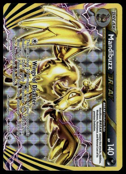 Pokemon TCG Mandibuzz BREAK #XY182 XY Promos
