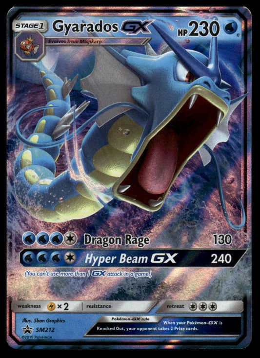 Pokemon TCG Gyarados GX #SM212 SM Promos