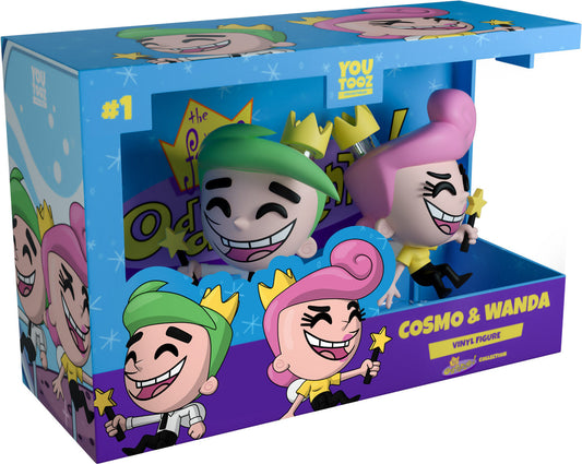 YouTooz Television Fairly Oddparents Cosmo & Wanda 2 Pack Vinyl Figures