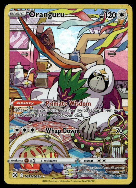 Pokemon TCG Oranguru #TG12/TG30 SWSH09: Brilliant Stars Trainer Gallery