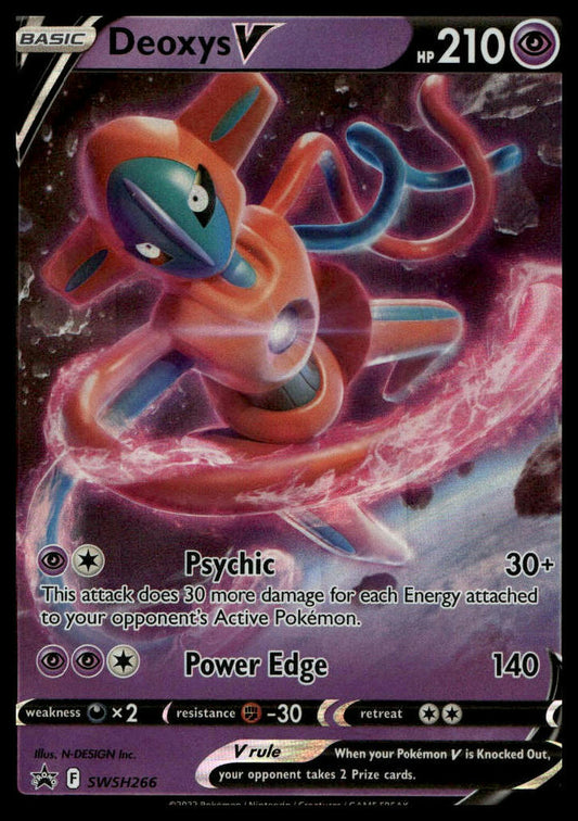 Pokemon TCG Deoxys V #SWSH266 SWSH: Sword & Shield Promo Cards