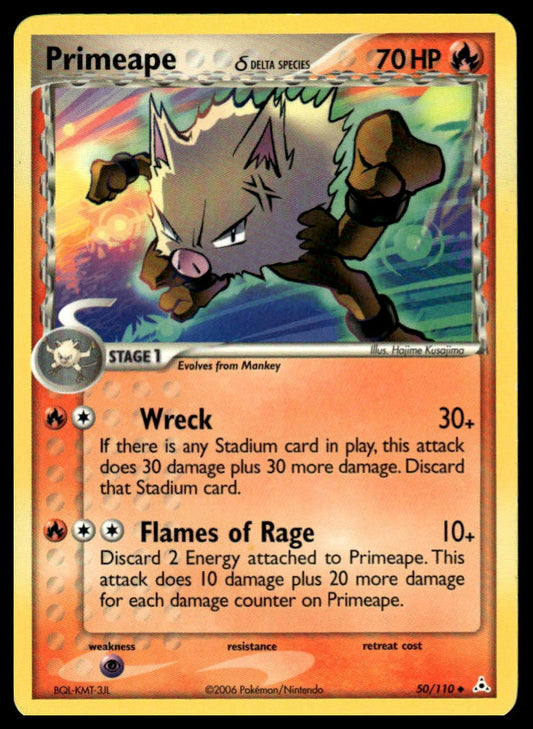 Pokemon TCG Primeape (Delta Species) #50/110 Holon Phantoms