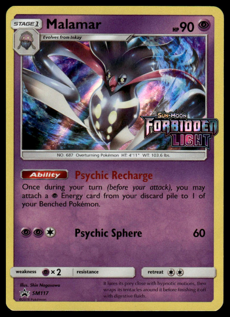 Pokemon TCG Malamar #SM117 SM Promos